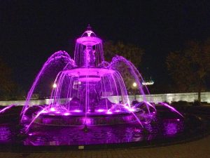 Fountaine de Tourny by night