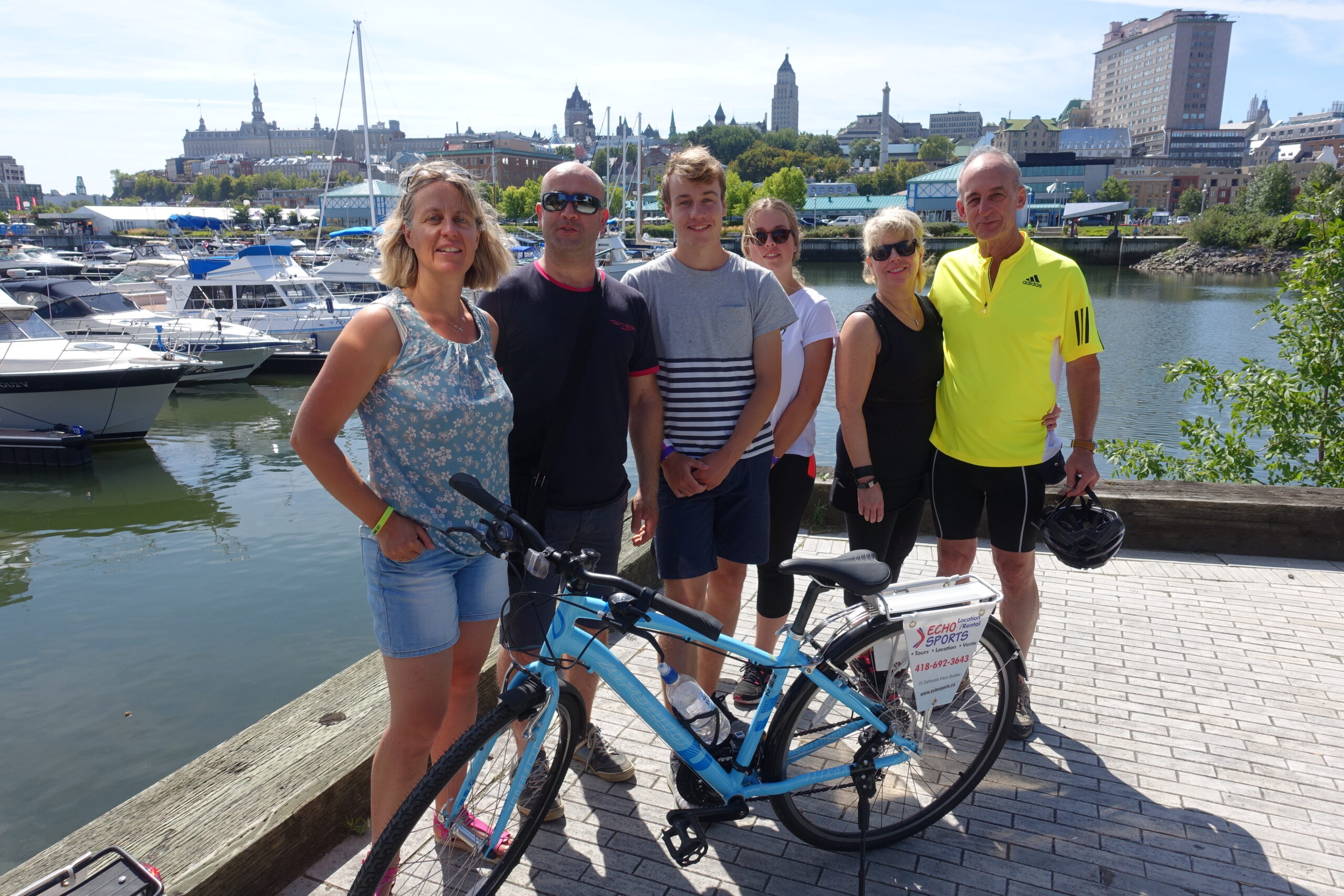 Visiter la ville de Québec à vélo